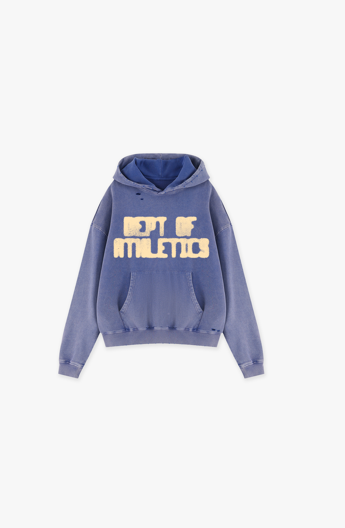 DEPT OF ATHLETICS Distressed Hoodie