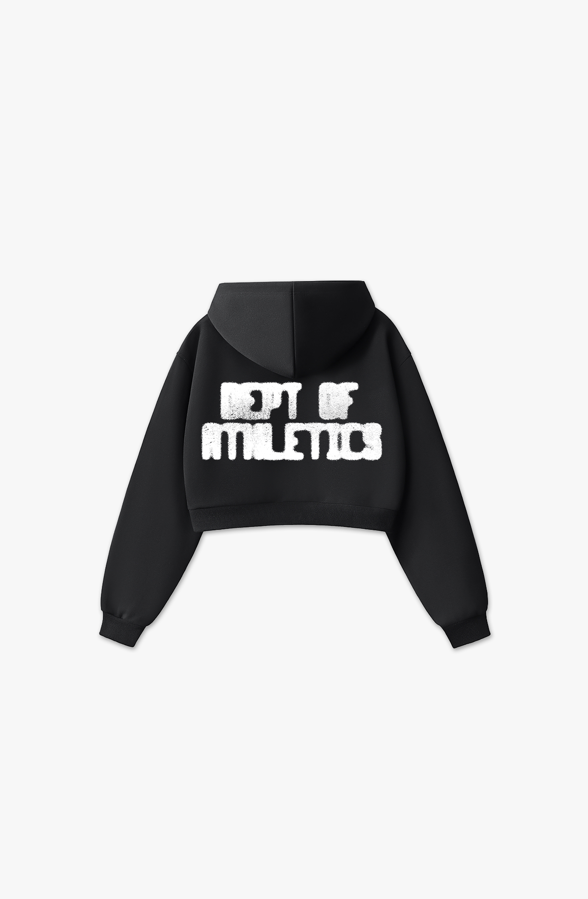 W_DEPT OF ATHLETICS CROPPED HOODIE