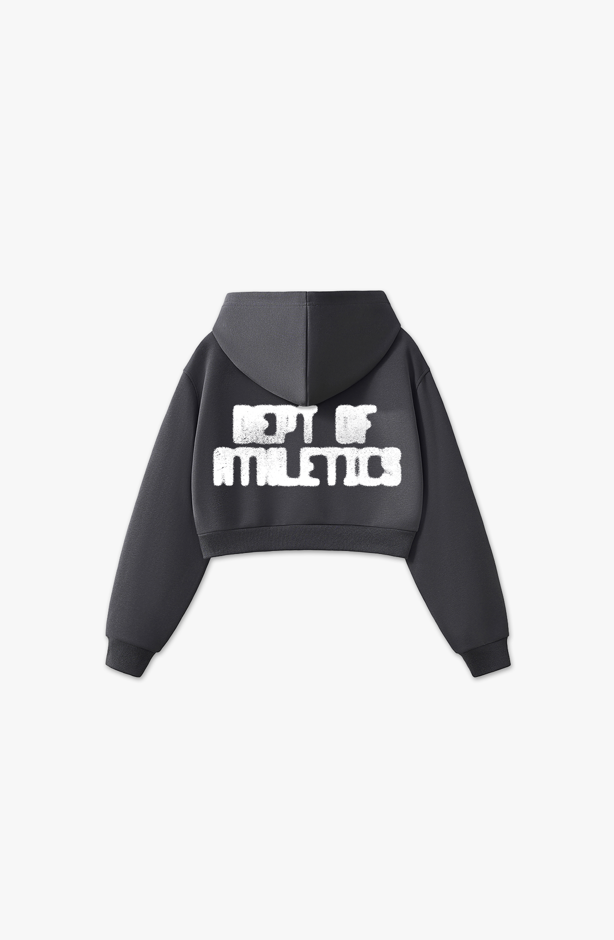 W_DEPT OF ATHLETICS CROPPED HOODIE