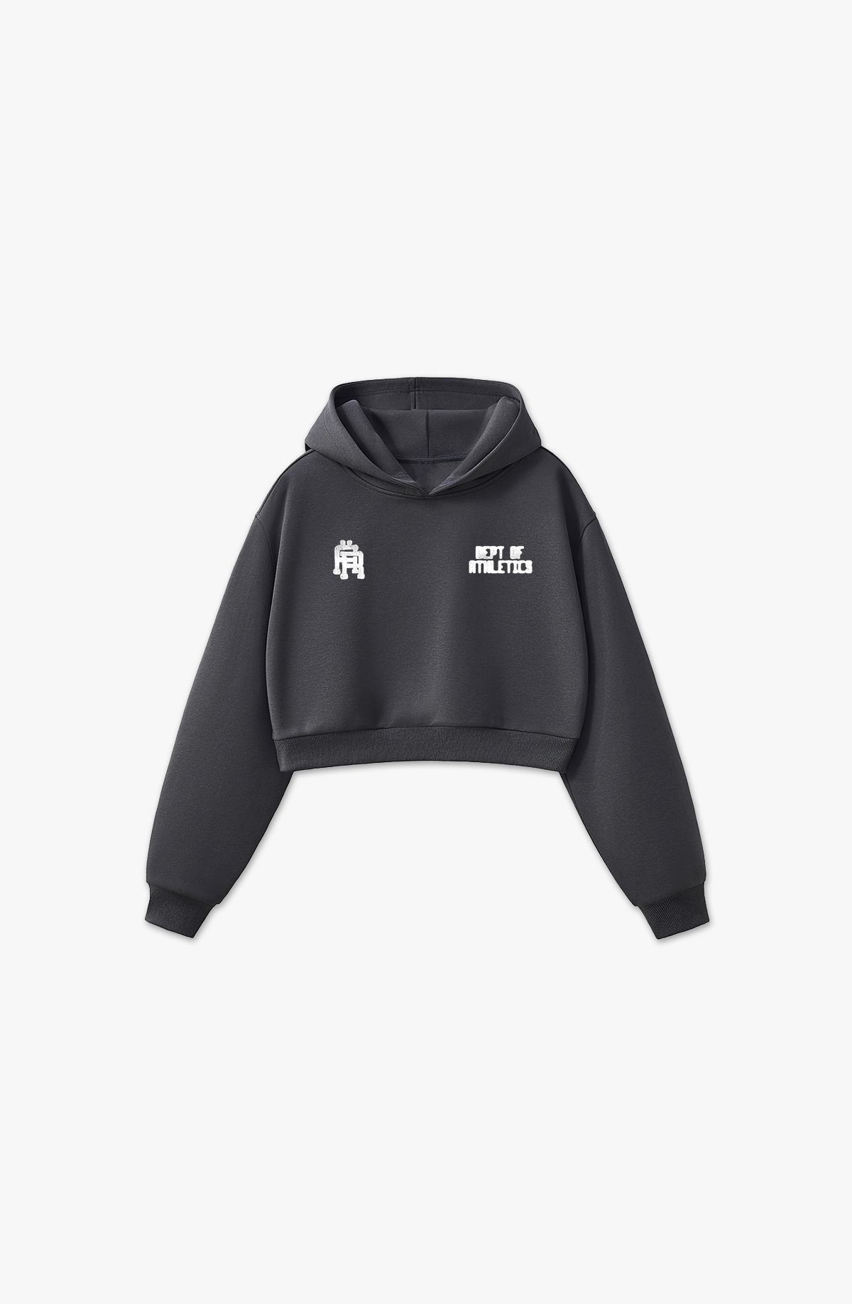W_DEPT OF ATHLETICS CROPPED HOODIE