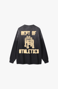 DEPT OF ATHLETICS SMUDGE L/S — SUN-FADED