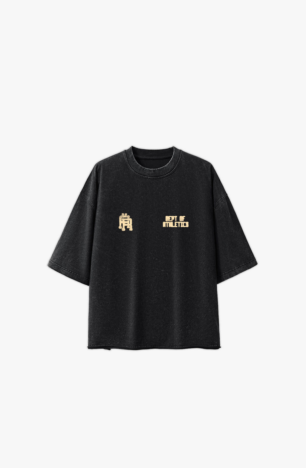 DEPT OF ATHL™ — Smudge Wash Boxy Tee