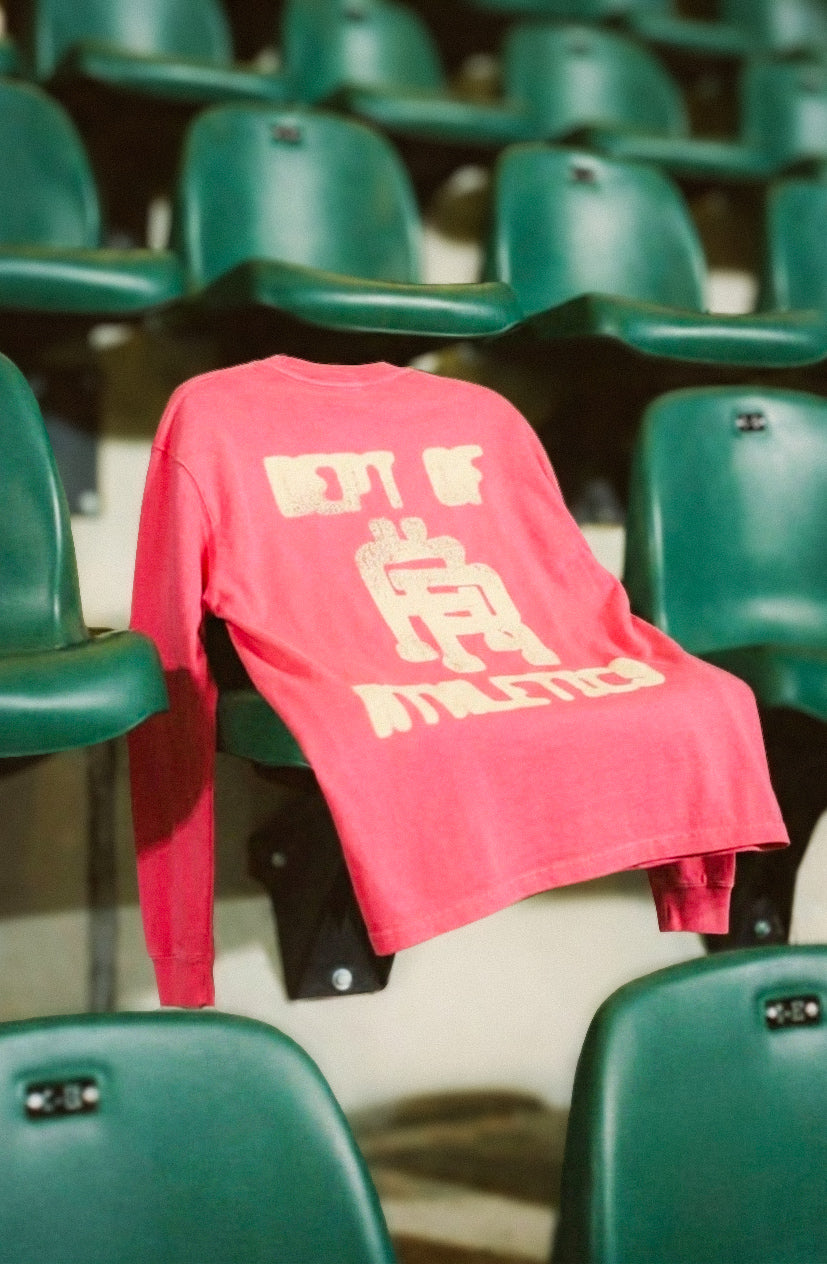 DEPT OF ATHLETICS SMUDGE L/S — SUN-FADED