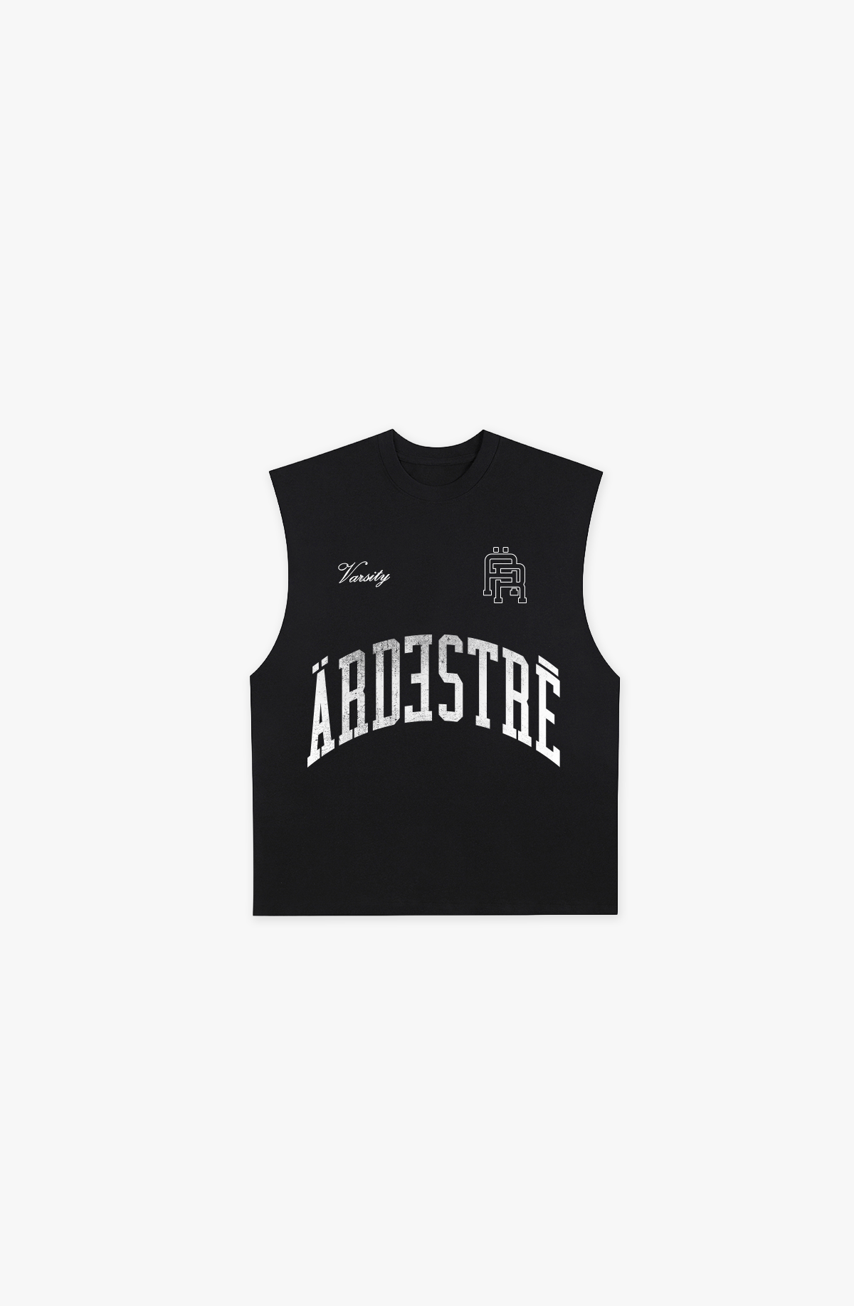 Varsity Raw Cut Tank